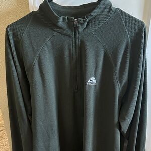 Nike ACG Men's Green Quarter Zip